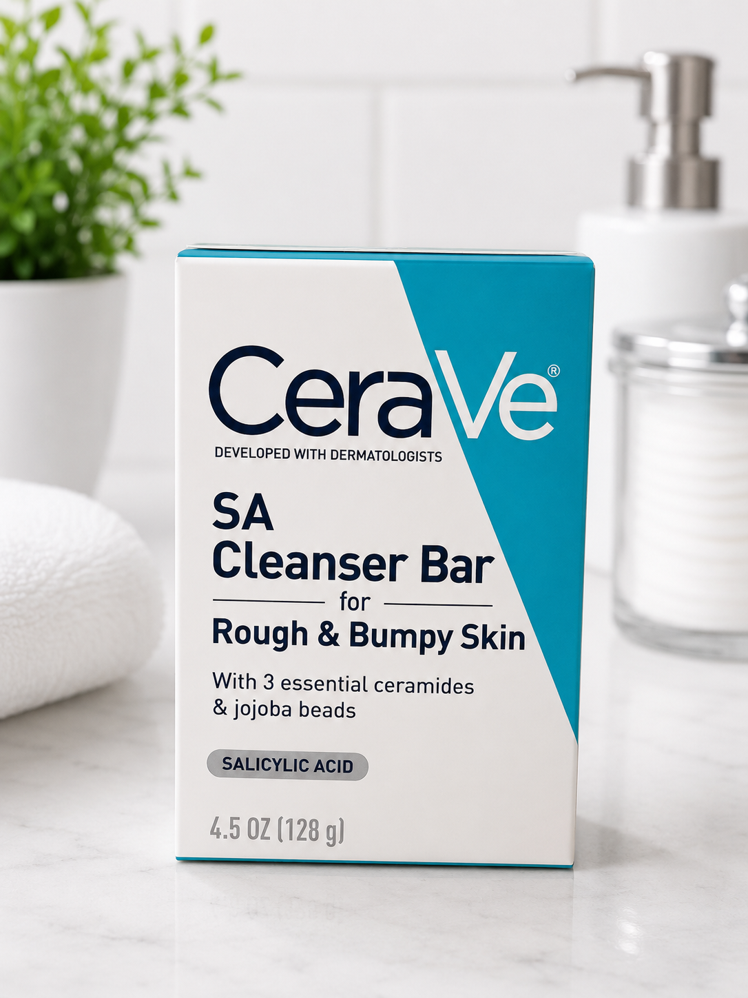 CeraVe SA Cleanser Bar 128g